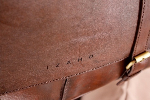 Cartable en cuir de zébu fait main - Atelier IZAHO 3