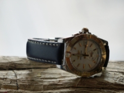 Bracelet en cuir de montre Breitling, Maroquinerie Madagascar 2